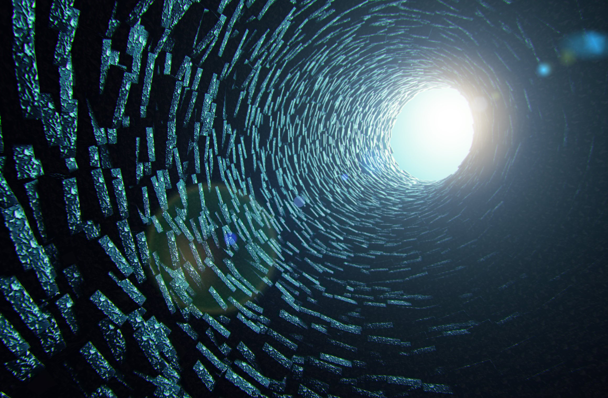 Light at the end of tunnel